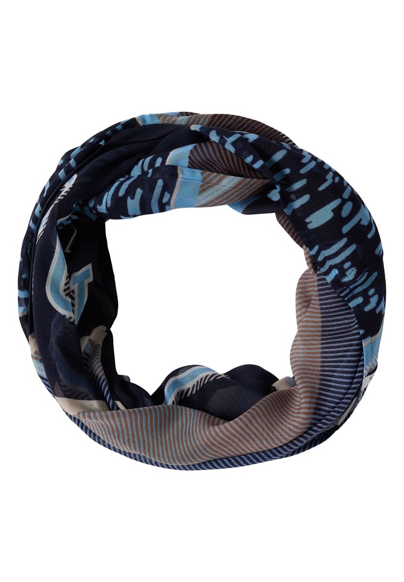 Loop-Schal mit Patchwork-Print