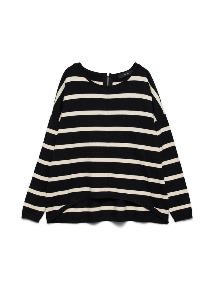 VMBREEZE AURA LS ZIPPER BLOUSE NOOS