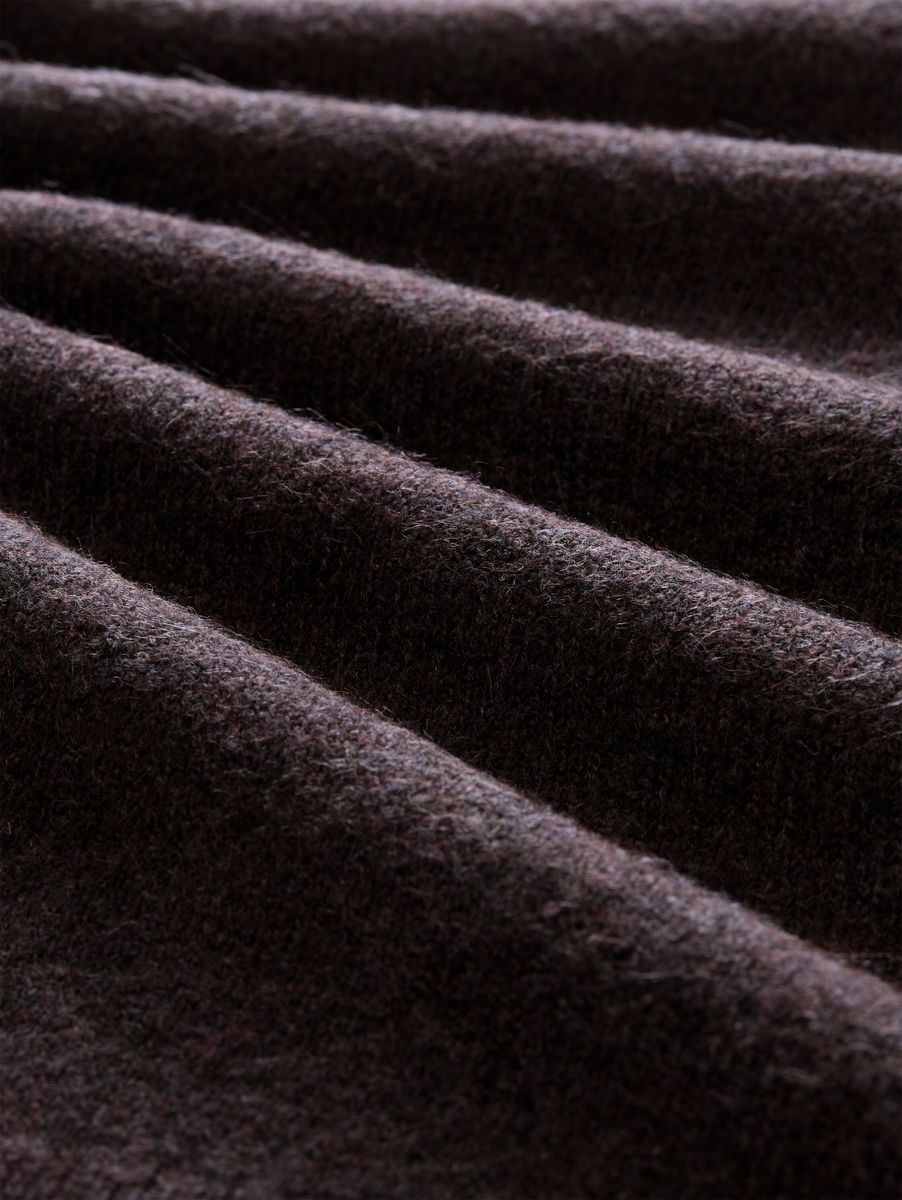 Cosy Strickpullover mit Stehkragen