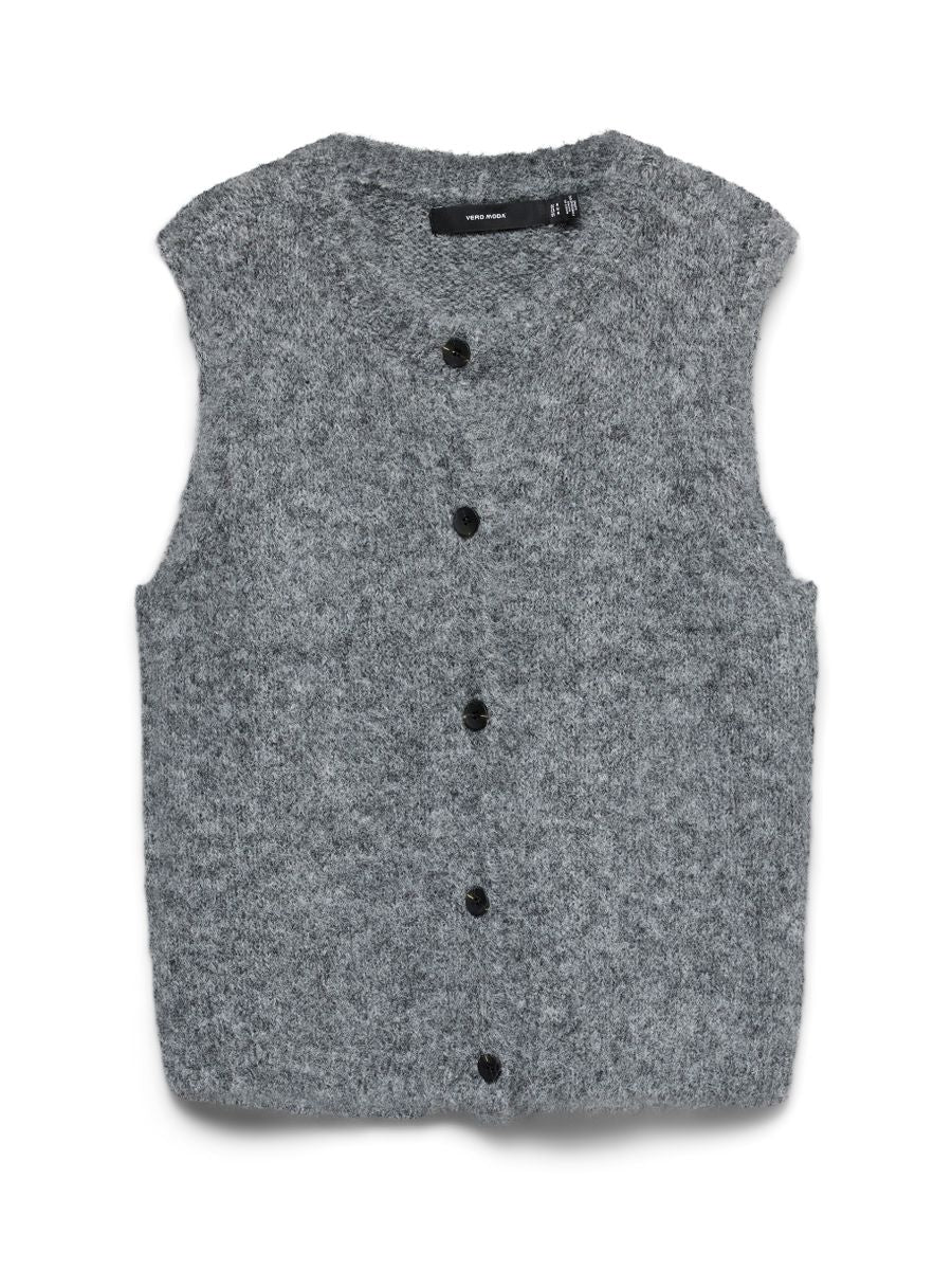 VMNOVAH SL O-NECK BUTTON VEST NOOS