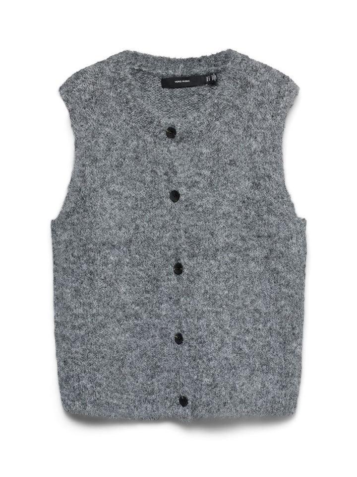 VMNOVAH SL O-NECK BUTTON VEST NOOS