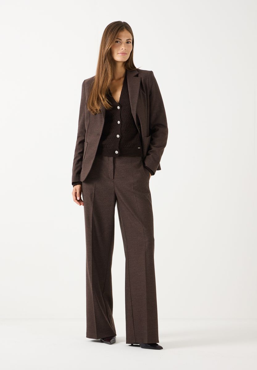 Cardigan mit Schmuckknopf