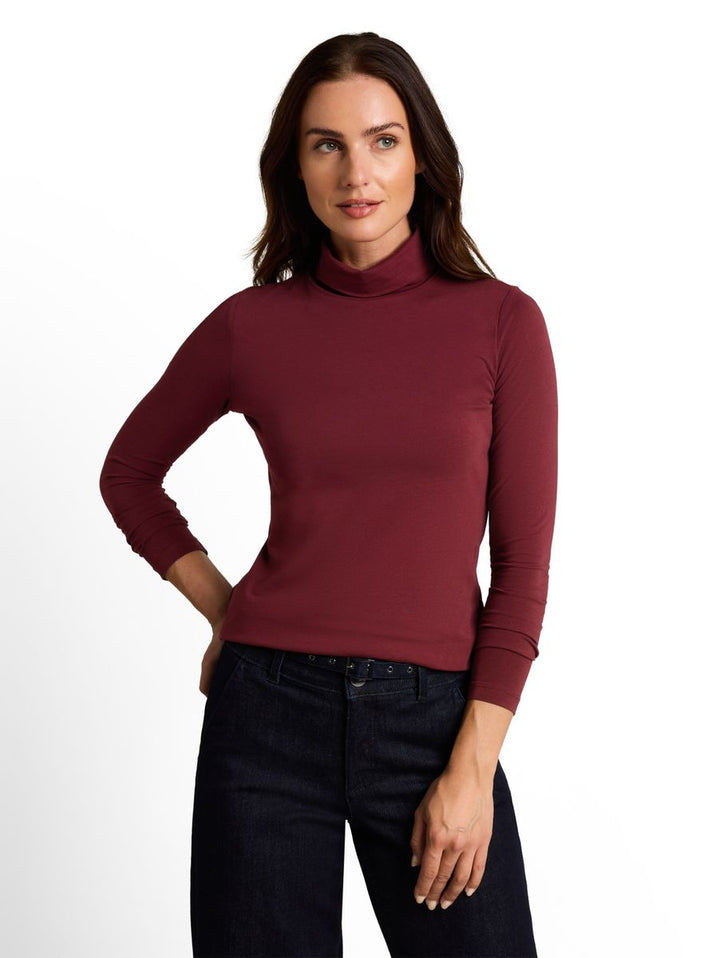 Basic Rollkragenshirt