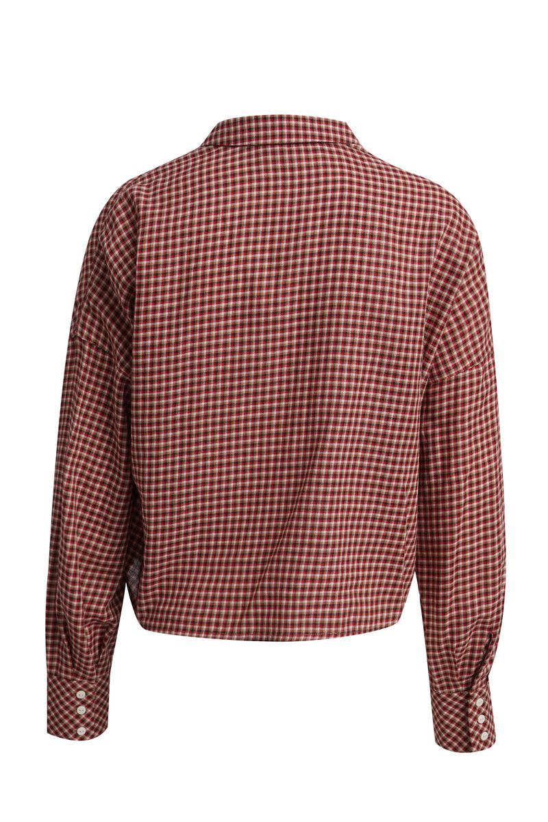 Small Check Blouse Letters