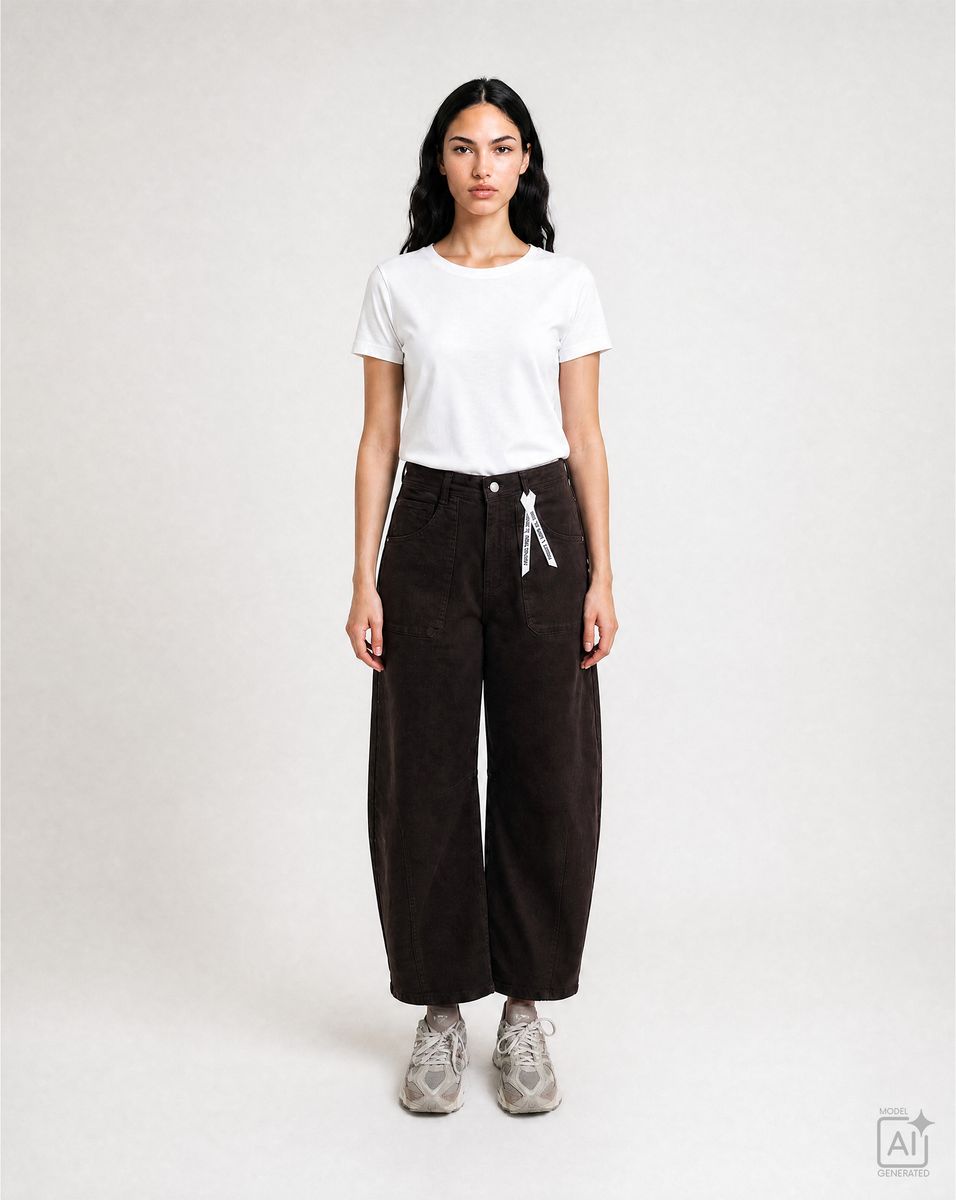 Colored Denim Pants
