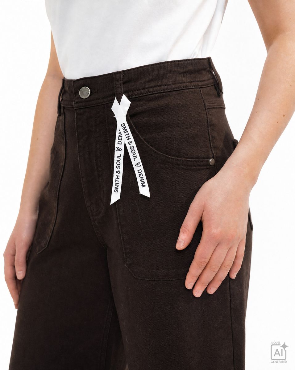 Colored Denim Pants