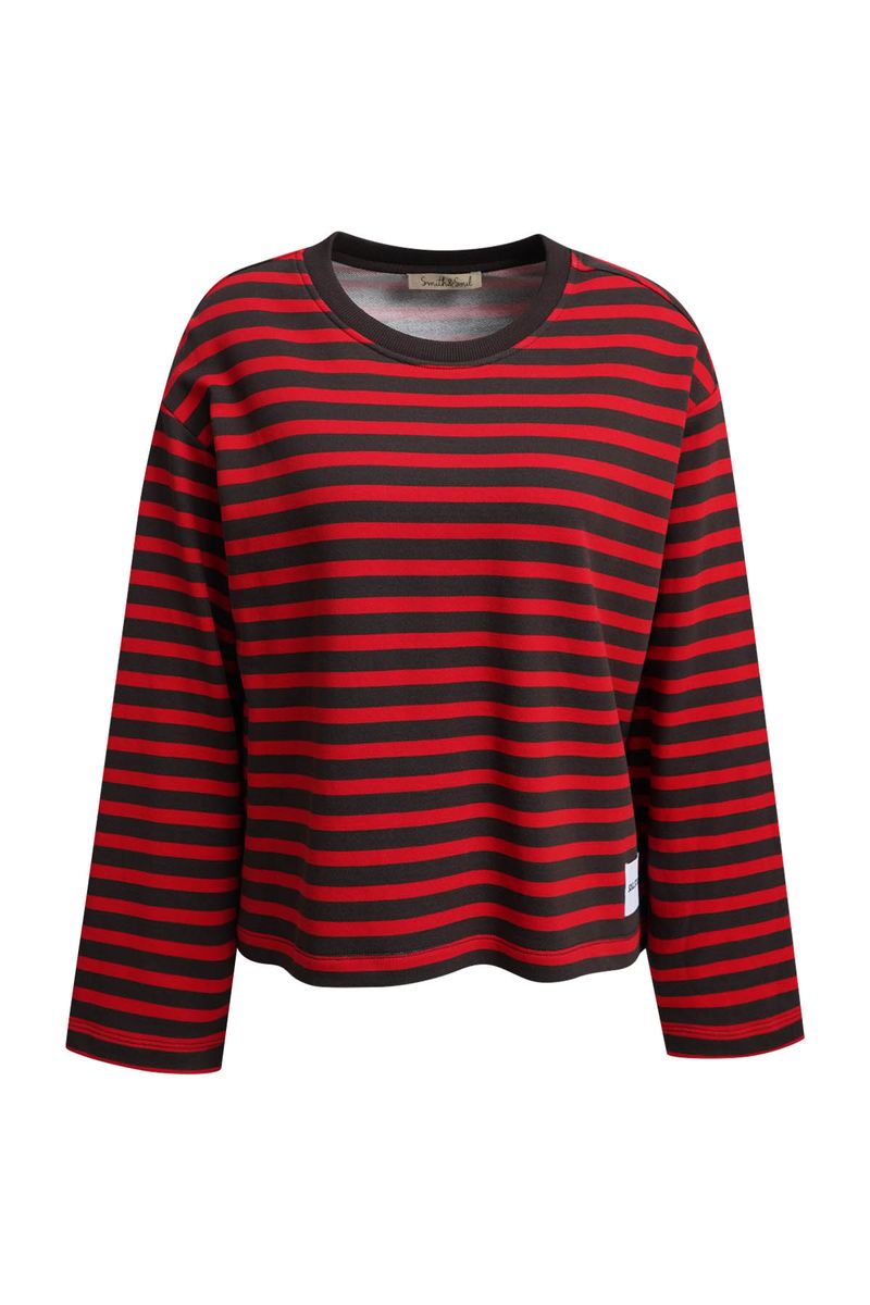 Boxy Sweatshirt Soul Studio Striped