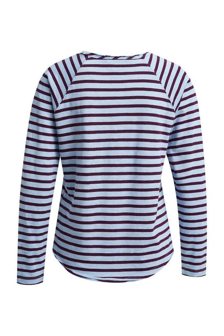 Regular Basic Sweat Raglan Striped