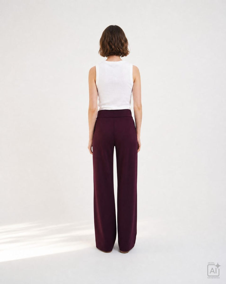 Interlock Pants With Zipped Pockets