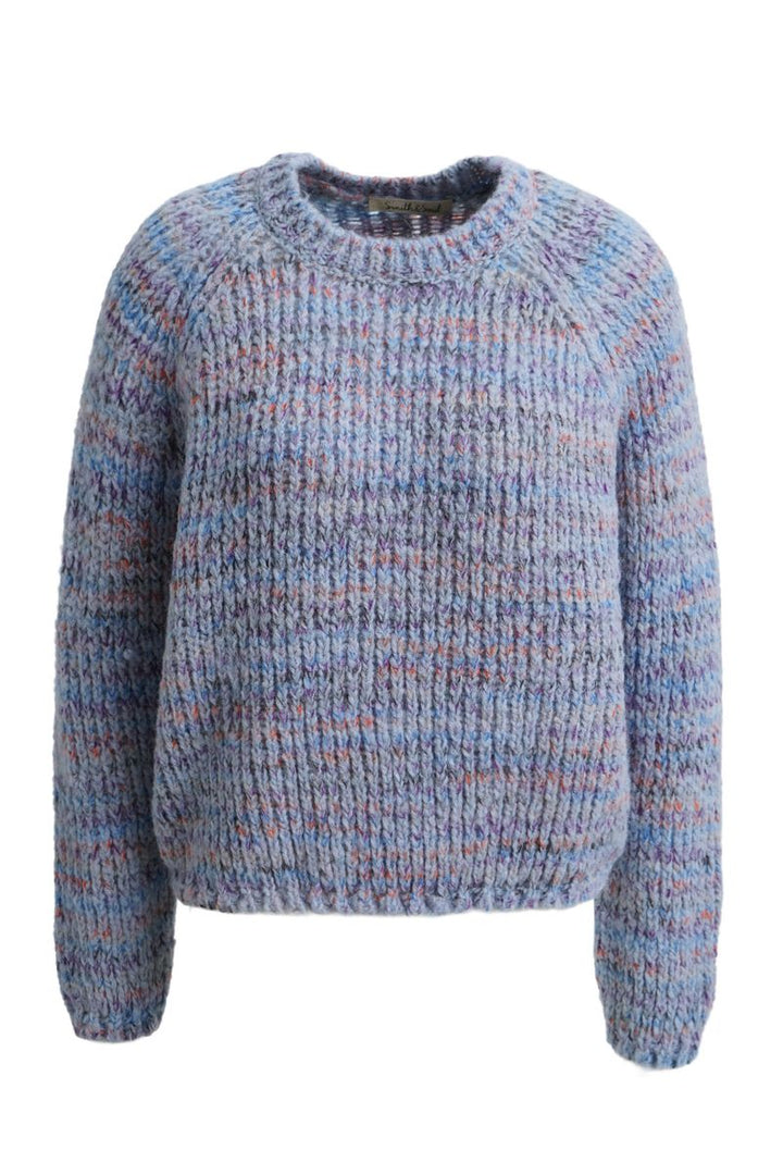 Raglan Effect Yarn Pullover