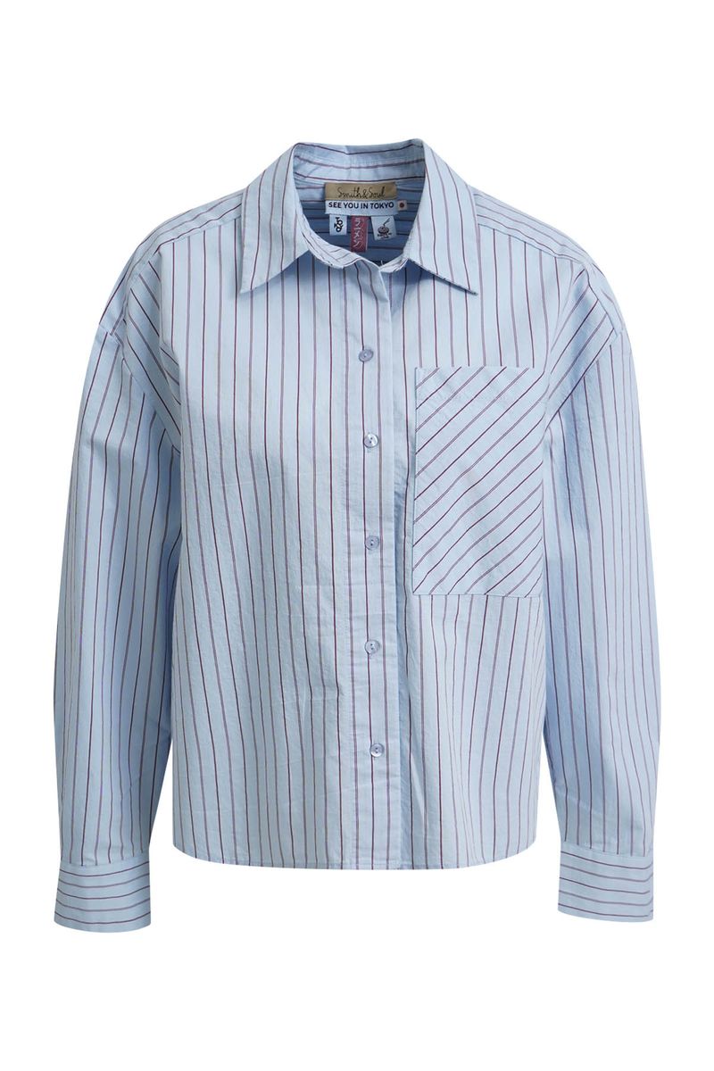 Casual Shirt Collar Blouse
