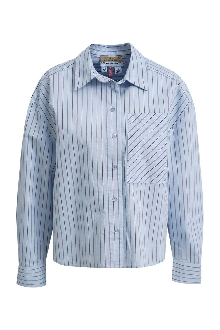 Casual Shirt Collar Blouse