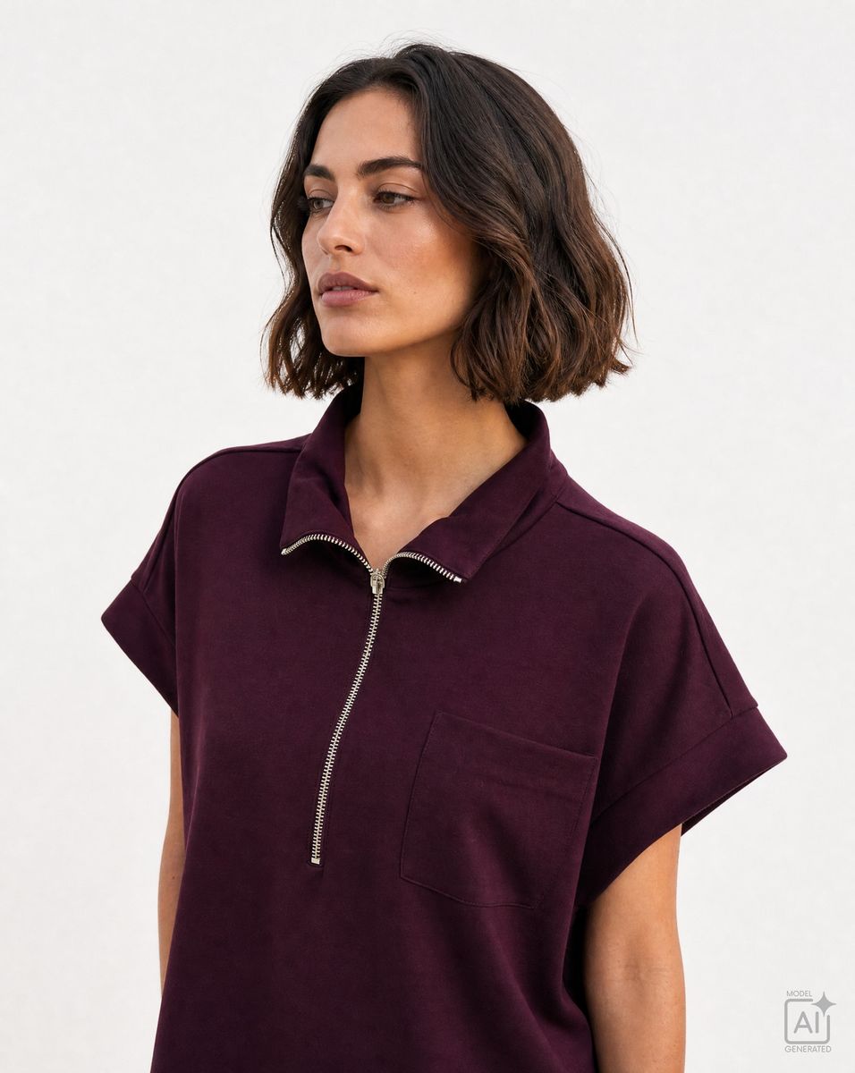 Fabric Mix Jacket