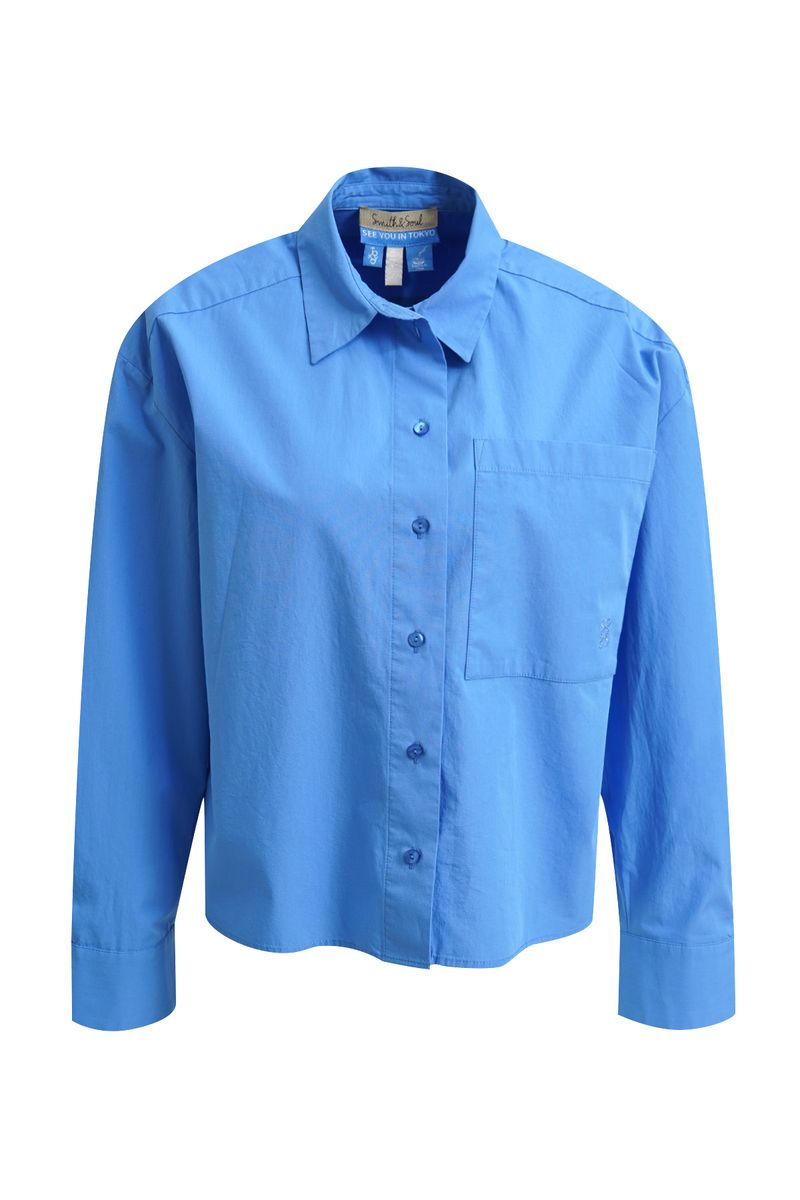Casual Shirt Collar Blouse