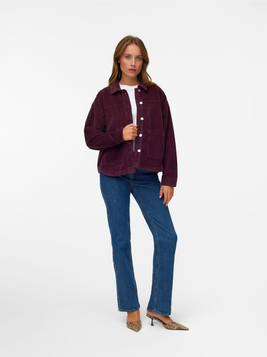 VMJAMIE LS CORDUROY SHACKET MIX NOOS