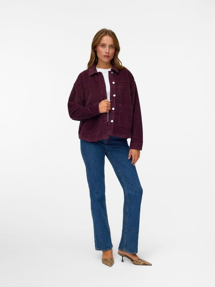 VMJAMIE LS CORDUROY SHACKET MIX NOOS