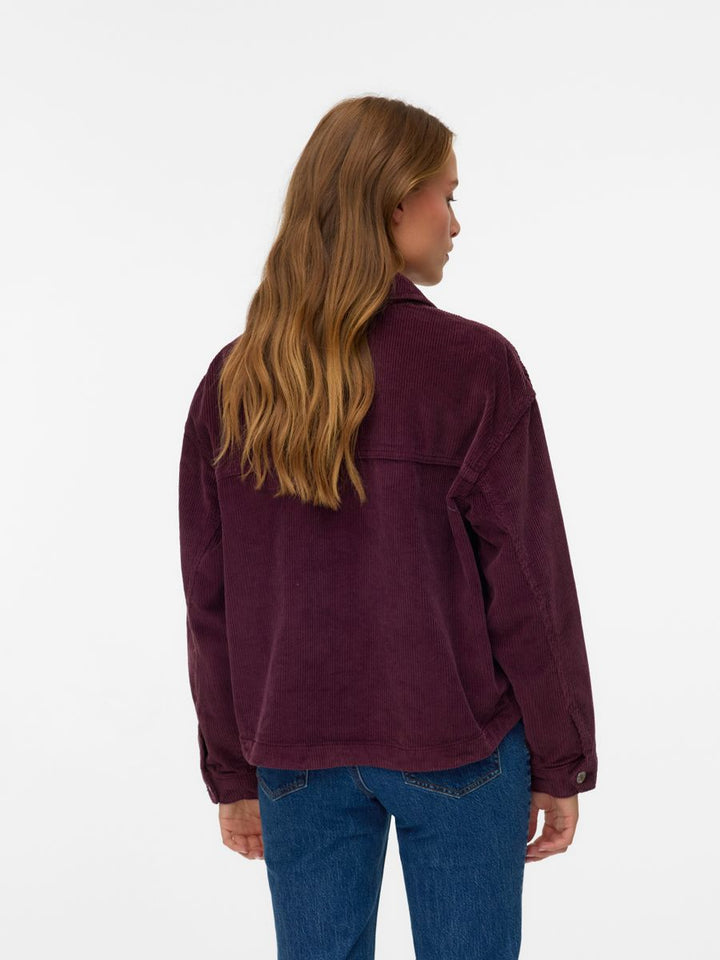 VMJAMIE LS CORDUROY SHACKET MIX NOOS