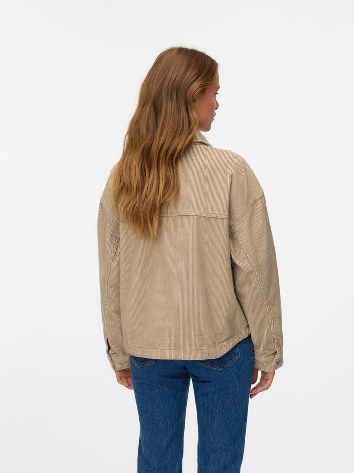 VMJAMIE LS CORDUROY SHACKET MIX NOOS