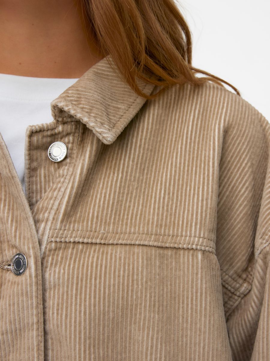VMJAMIE LS CORDUROY SHACKET MIX NOOS