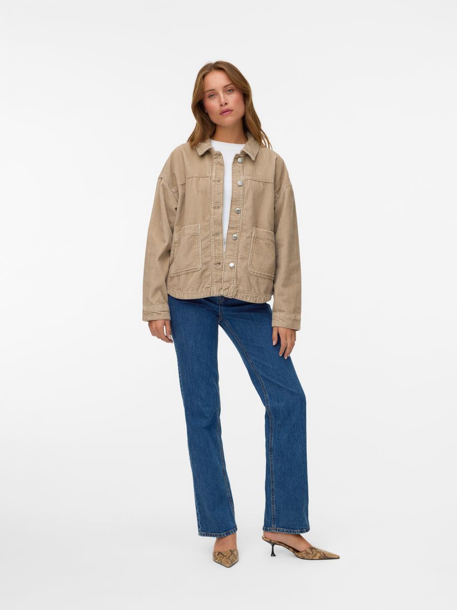 VMJAMIE LS CORDUROY SHACKET MIX NOOS