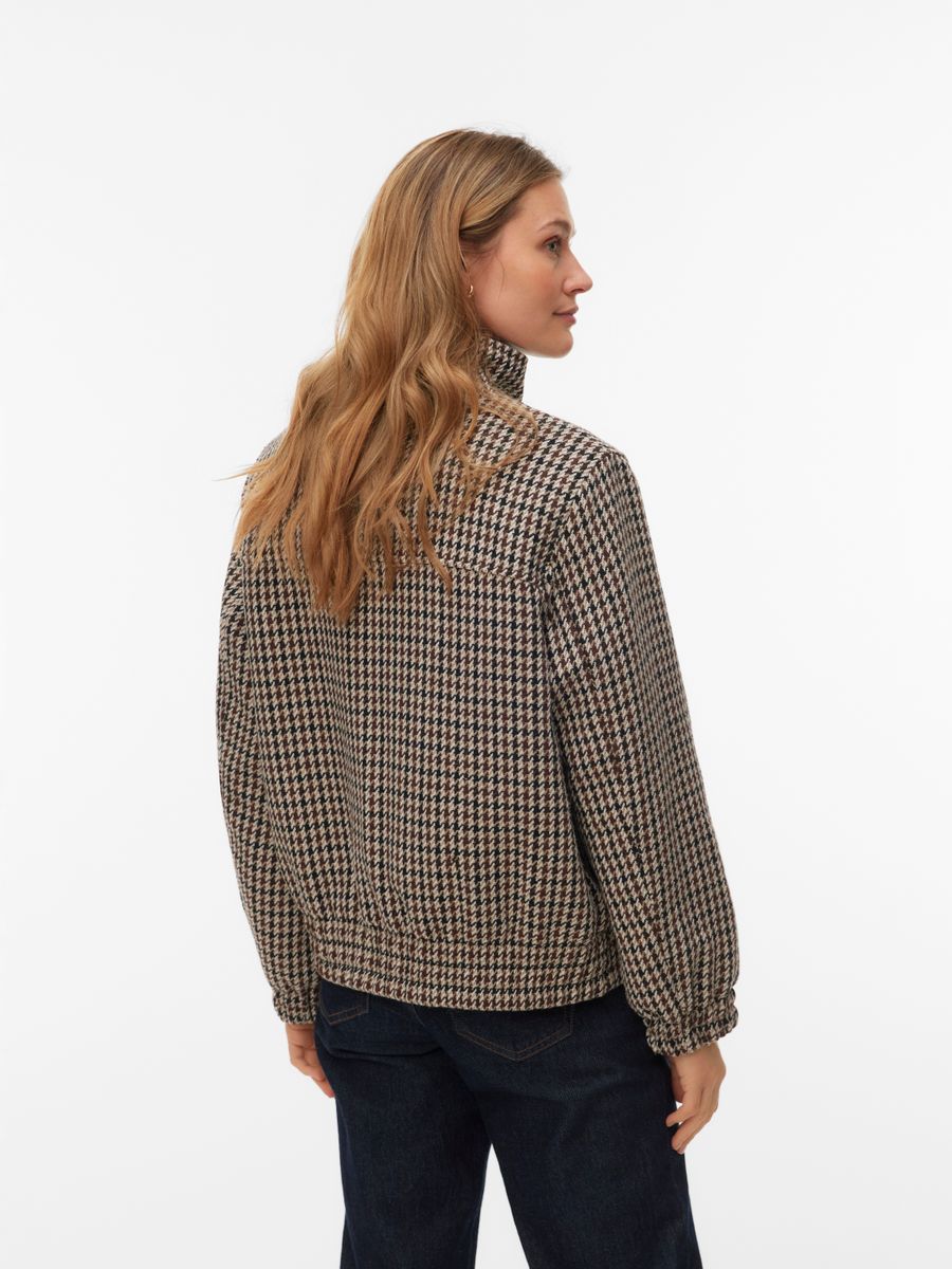 VMCHERYL SHORT CHECK JACKET ENT