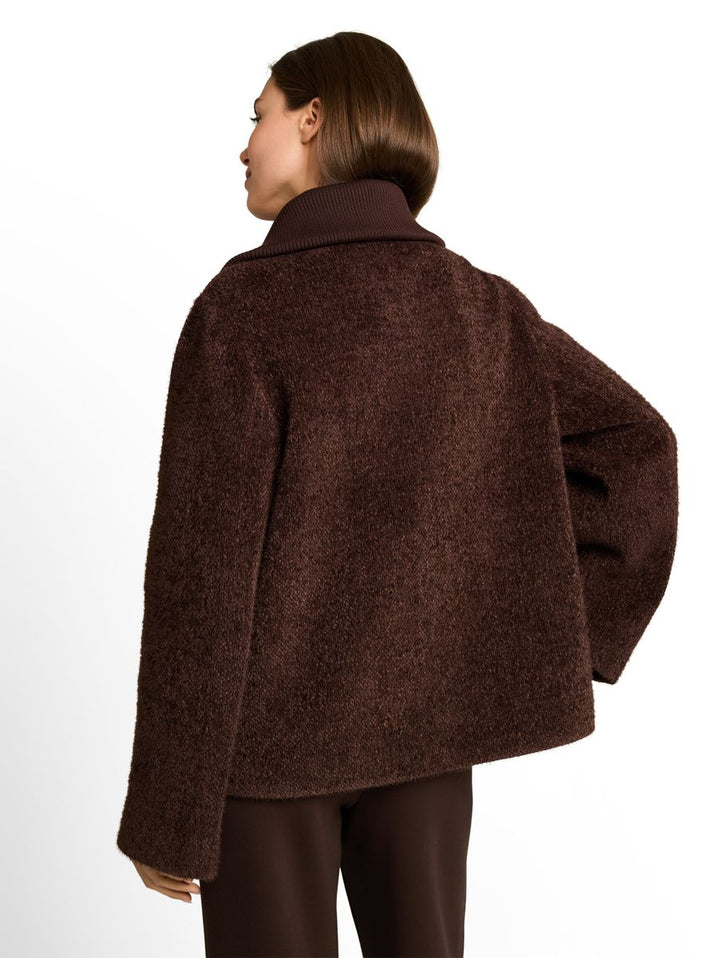 Cosy Jacke mit Taschen