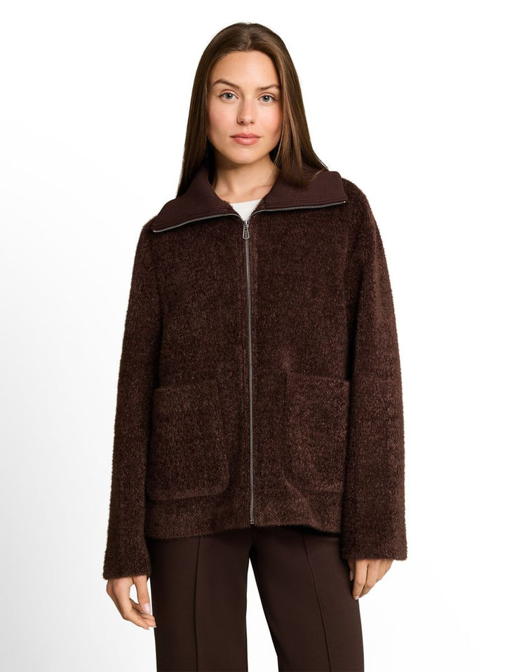 Cosy Jacke mit Taschen