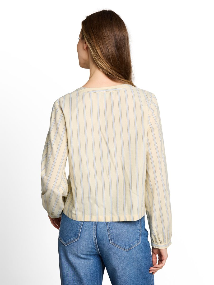 Oxford Bluse mit Schleifen