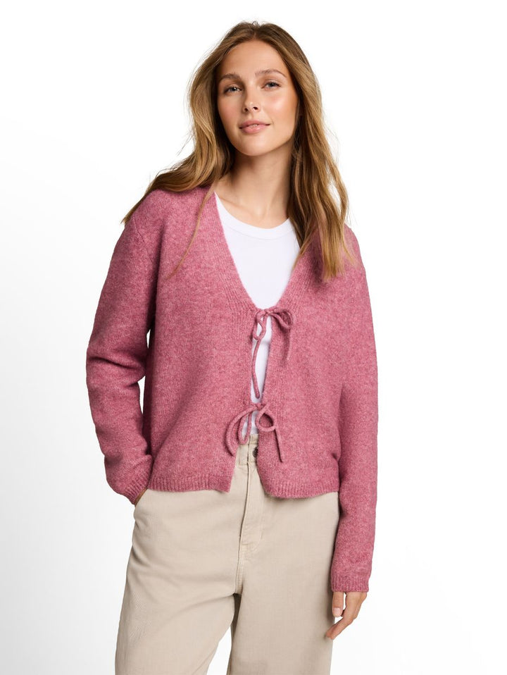 Cosy Cardigan mit Schleifen