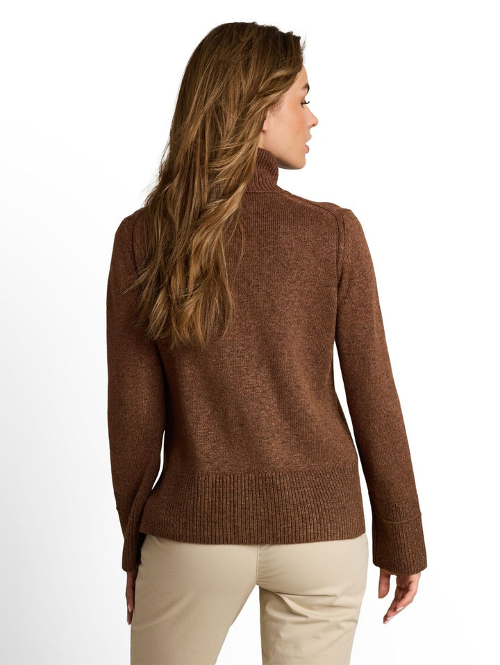 Cosy Strickpullover mit Stehkragen