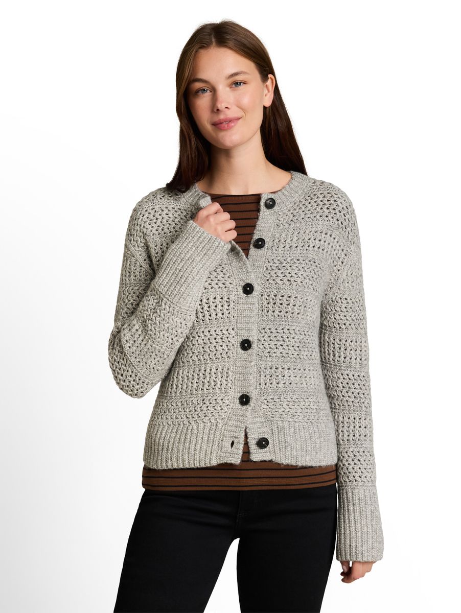 Cardigan mit Wollanteil