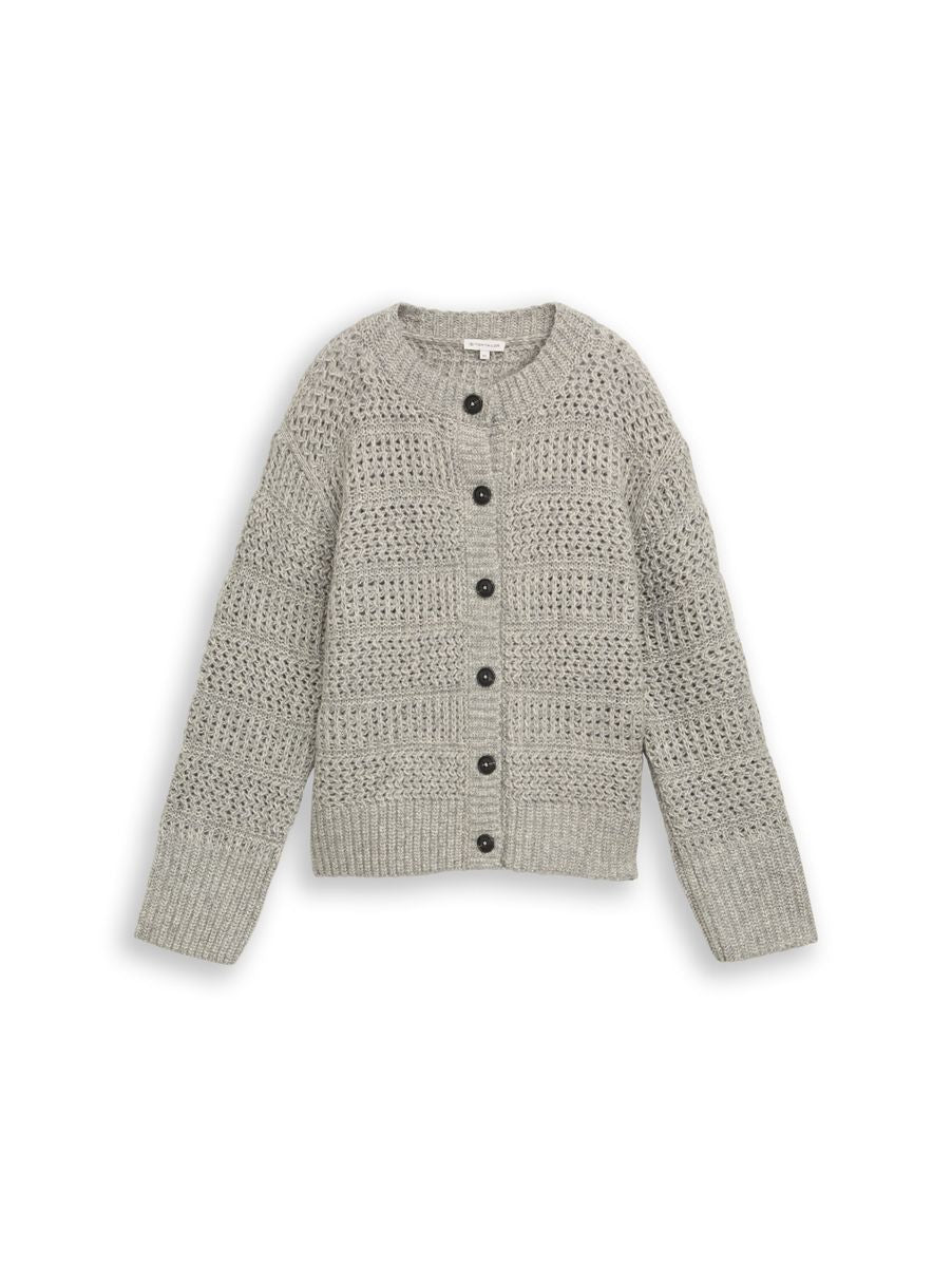 Cardigan mit Wollanteil