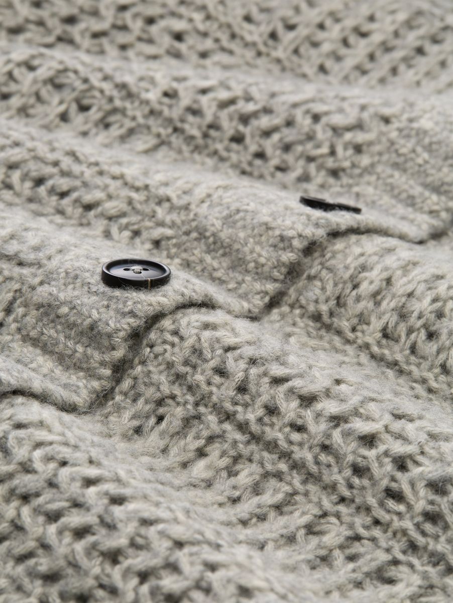 Cardigan mit Wollanteil