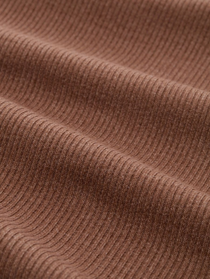 Langarmshirt mit Rippstruktur