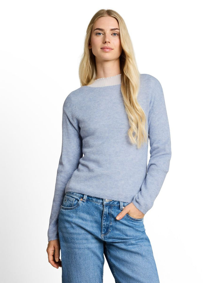 Strickpullover mit Alpaka-Anteil