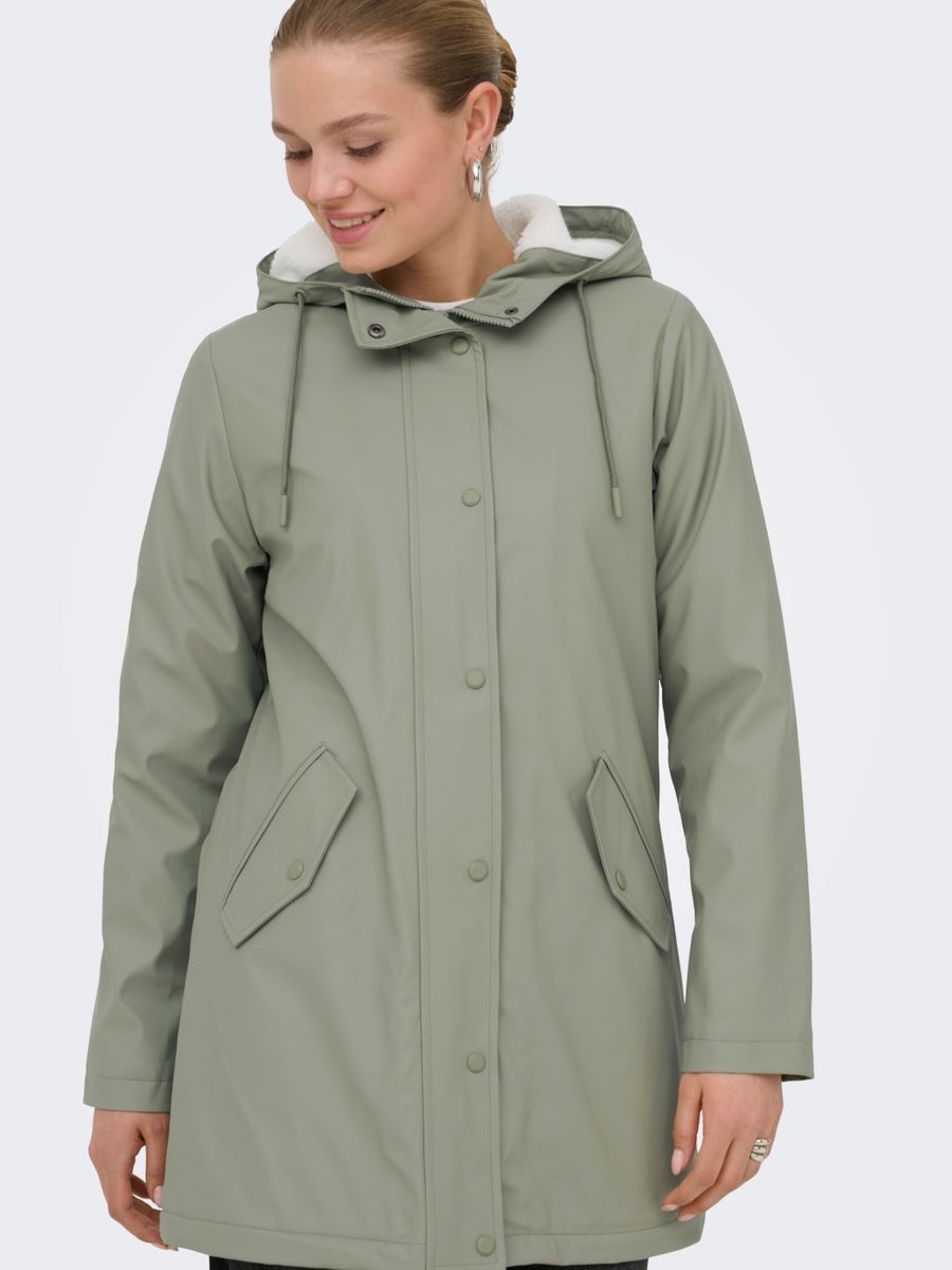 ONLSALLY PADDED RAINCOAT OTW NOOS