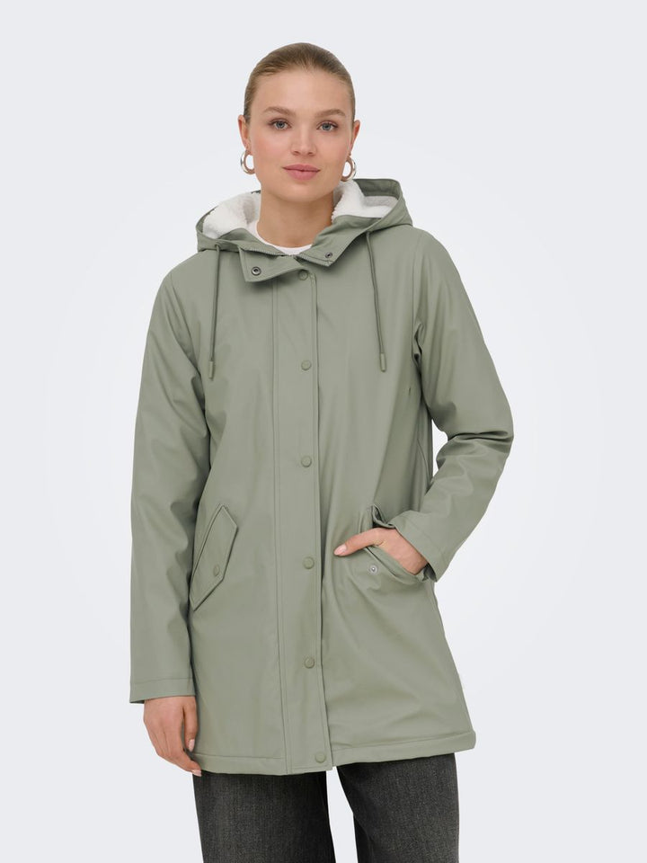 ONLSALLY PADDED RAINCOAT OTW NOOS
