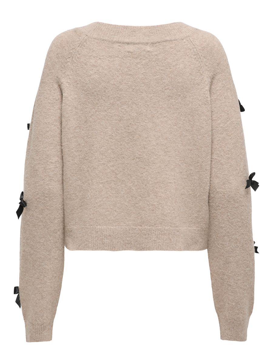 ONLNOELLE LS BOW PULLOVER KNT