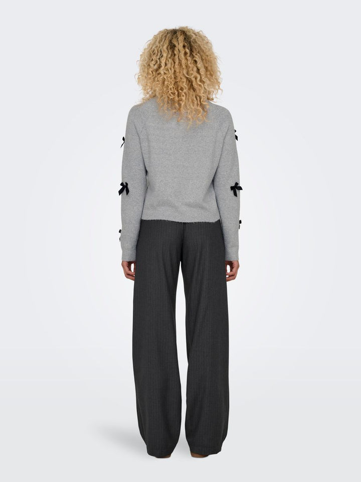 ONLNOELLE LS BOW PULLOVER KNT