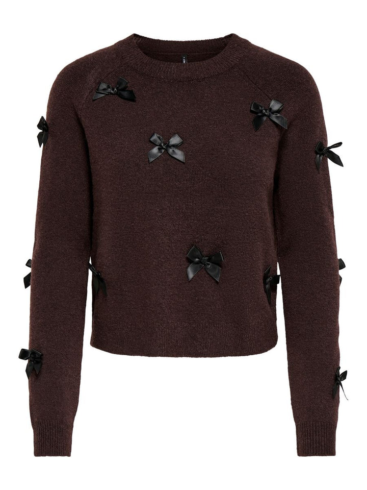 ONLNOELLE LS BOW PULLOVER KNT