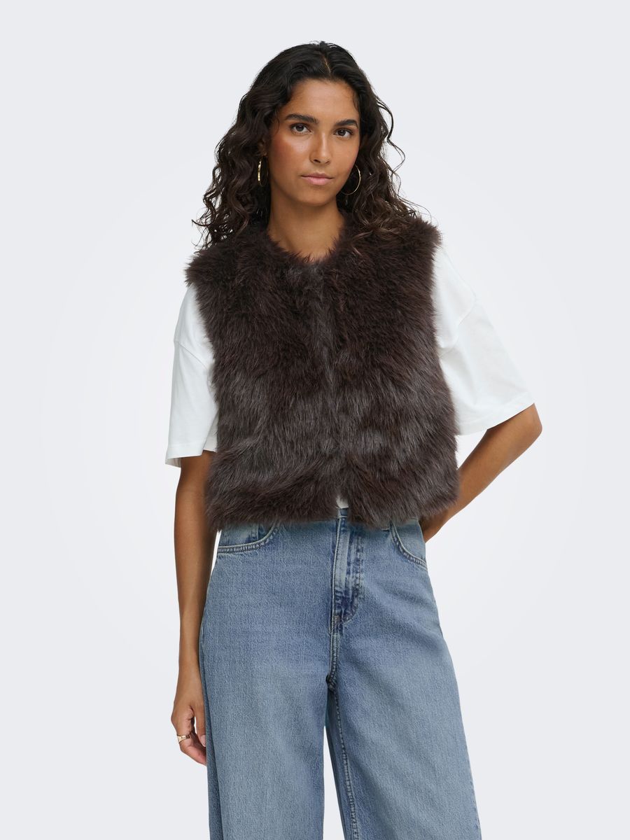 JDYORA FAUX FUR WAISTCOAT OTW QIQ NOOS