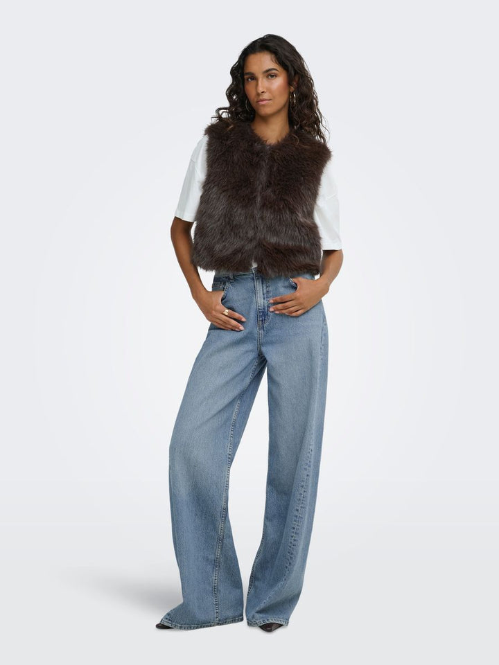 JDYORA FAUX FUR WAISTCOAT OTW QIQ NOOS
