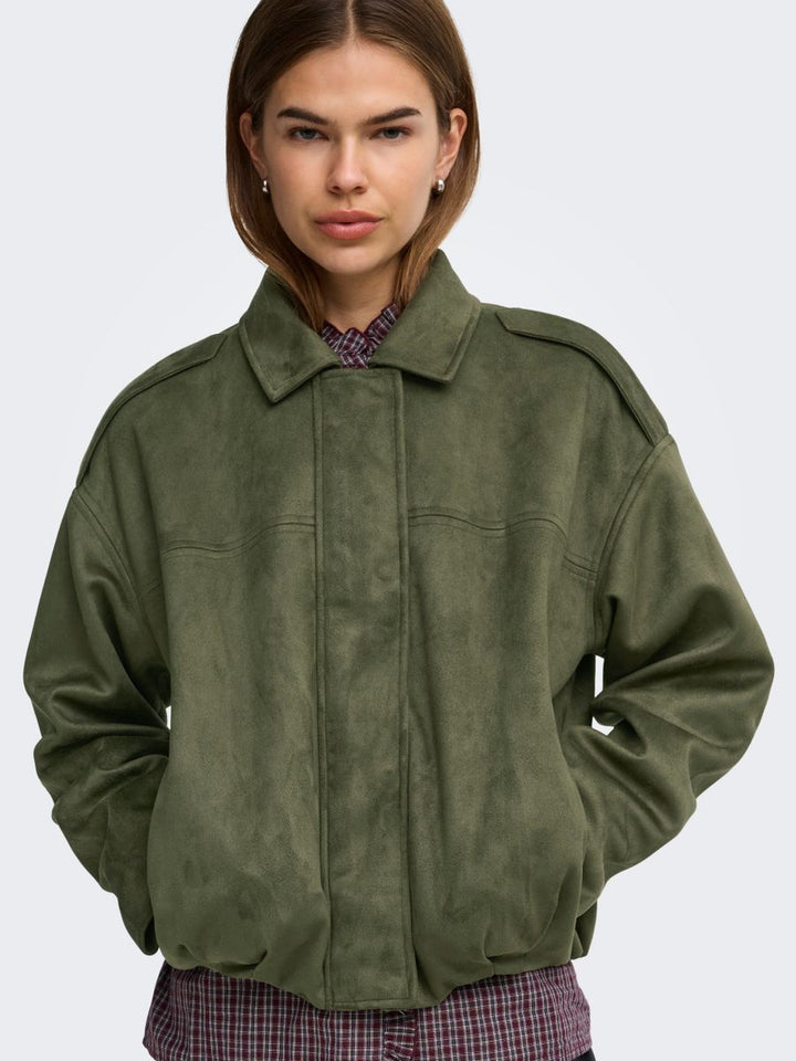 ONLAMBER FAUX SUEDE JACKET OTW