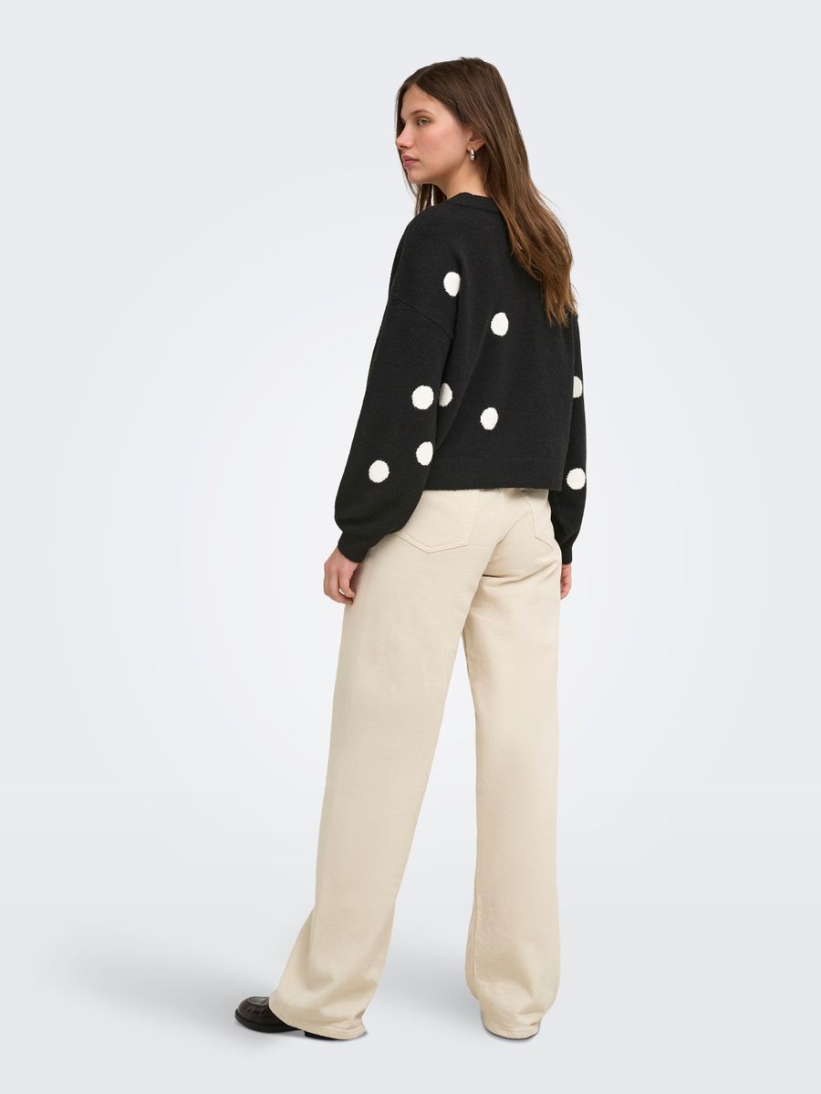 ONLRICA LS DETAIL O-NECK CC KNT