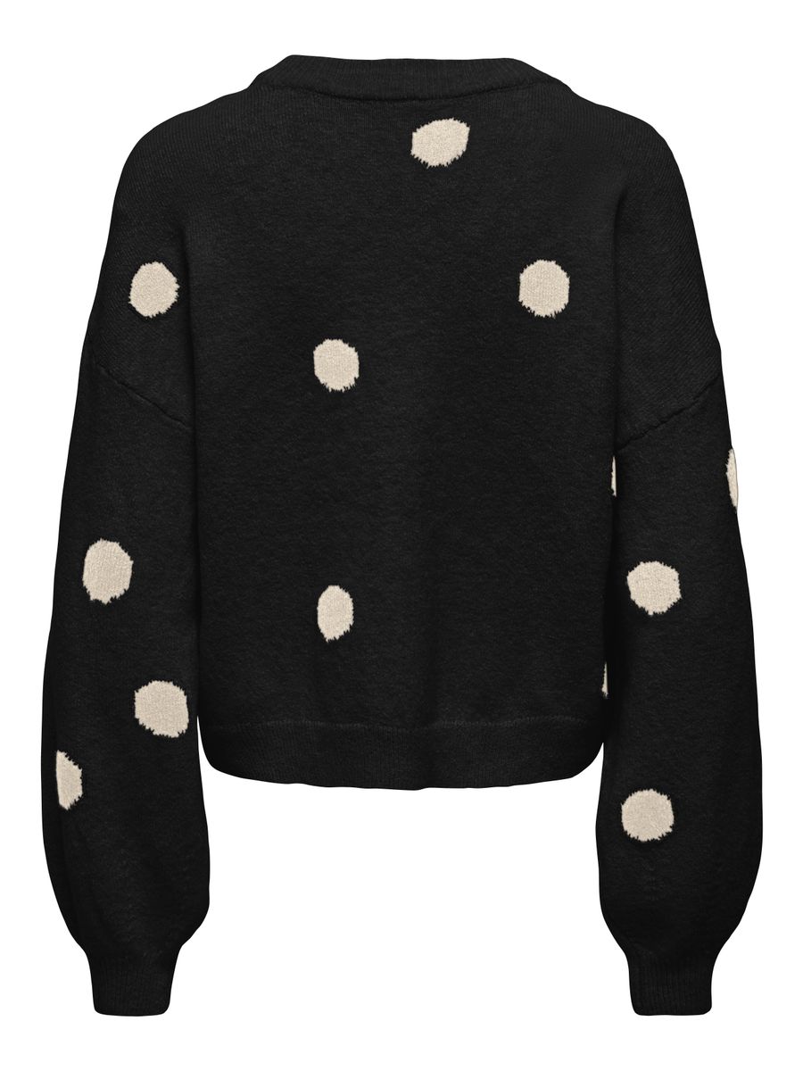 ONLRICA LS DETAIL O-NECK CC KNT