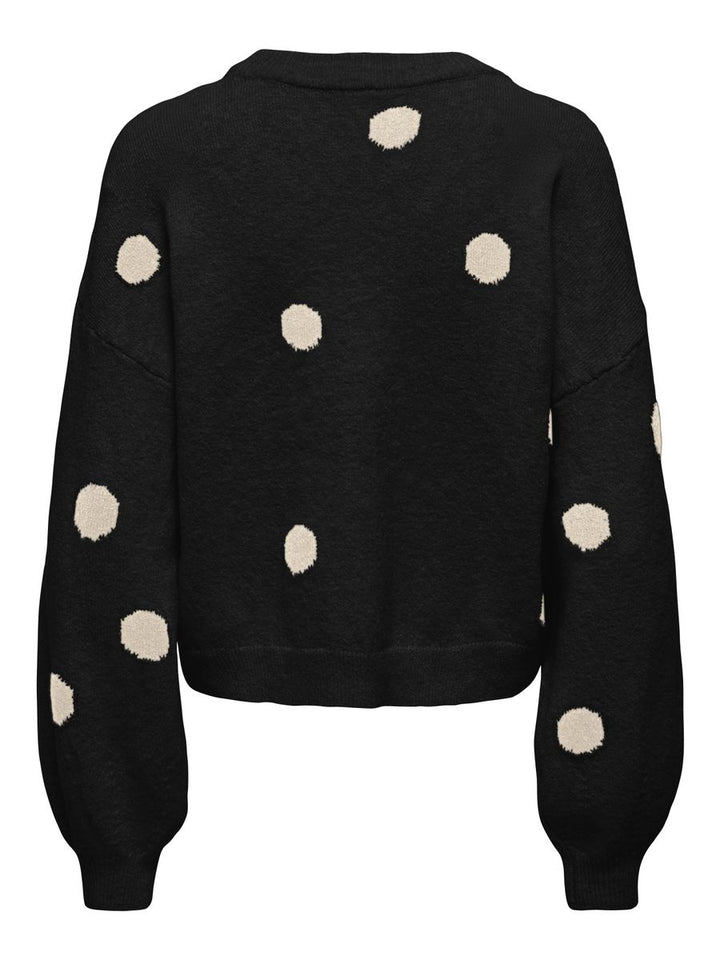 ONLRICA LS DETAIL O-NECK CC KNT