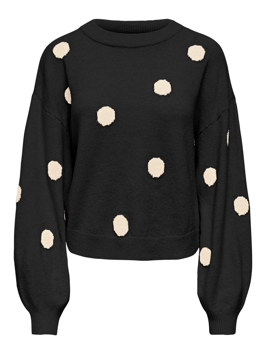 ONLRICA LS DETAIL O-NECK CC KNT