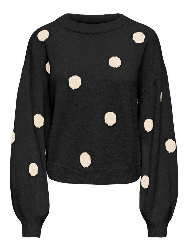 ONLRICA LS DETAIL O-NECK CC KNT