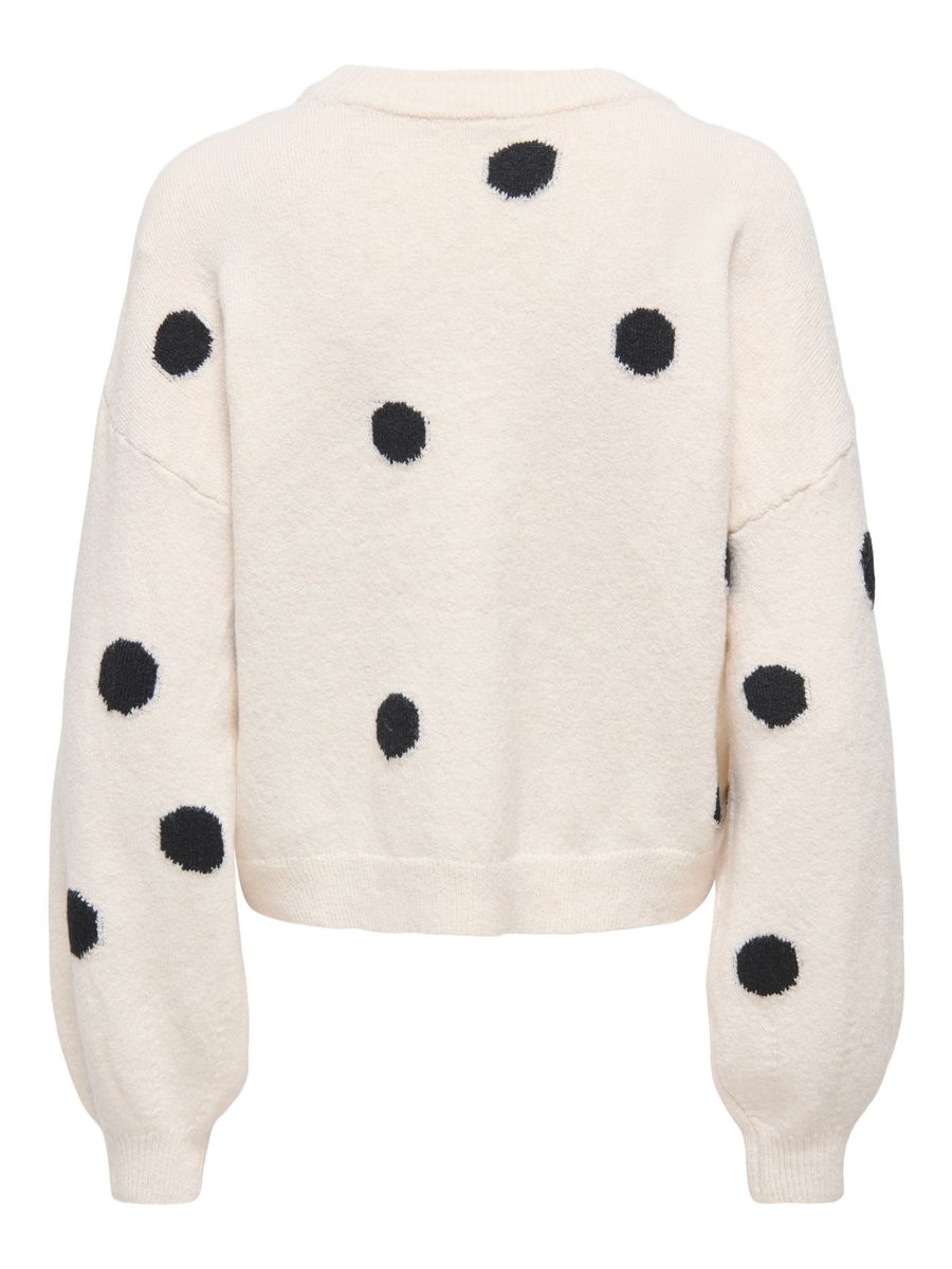 ONLRICA LS DETAIL O-NECK CC KNT
