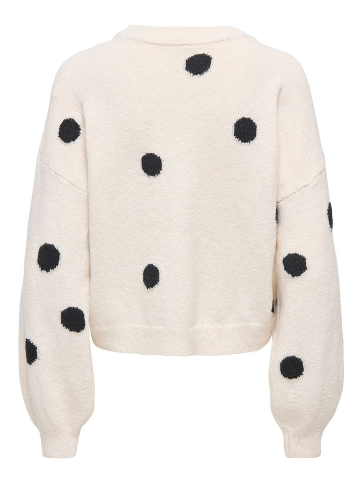 ONLRICA LS DETAIL O-NECK CC KNT